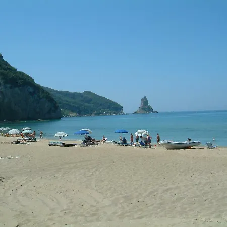 House With Pool Maria On Agios Gordios 公寓 *